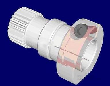 三坐标测量仪数据误差修正补偿示意图